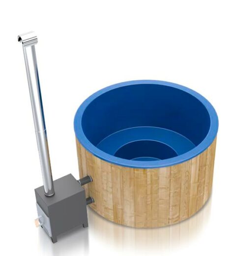 Hottub Badezuber für 4 Personen Ø1,8 mit GFK Einsatz