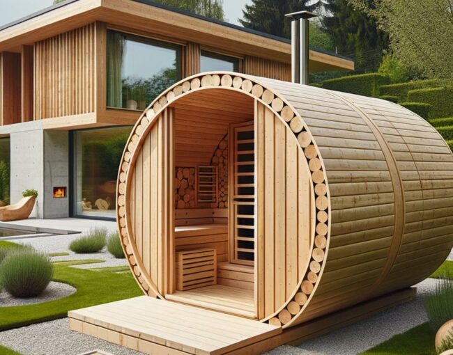 holz Gartensauna